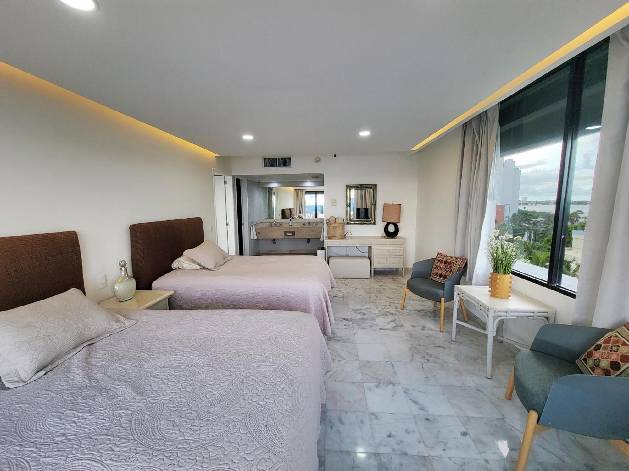Beachfront Getaway Condo Cancún Eksteriør bilde